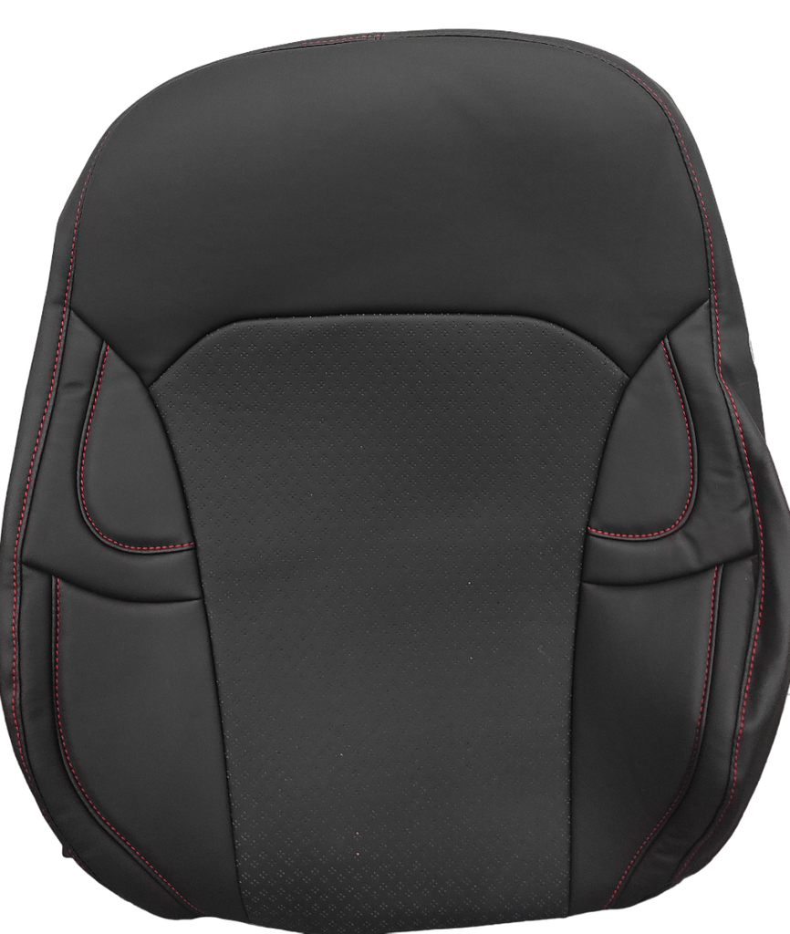 KIGER LX HUNK PERFO BLACK STITCH RED