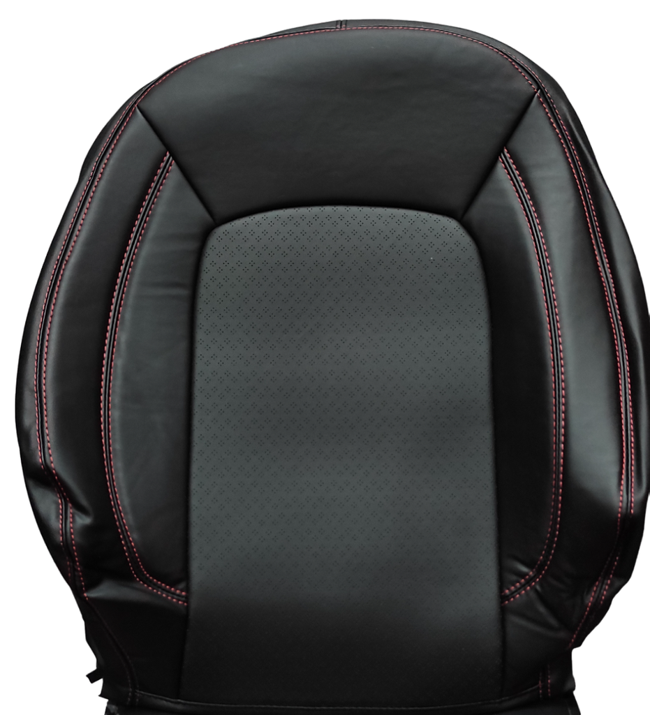 SONET IH PERFO BLACK STITCH RED
