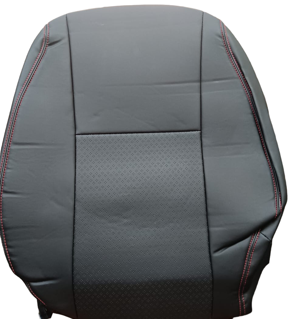 CRUISER NS INSPIRE PERFO BLACK STITCH RED